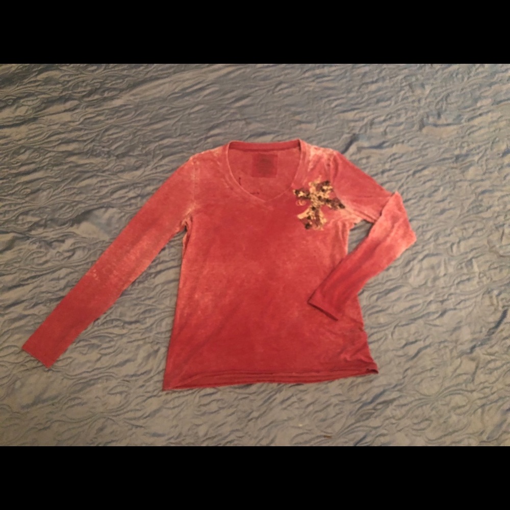 Ariat cross top
